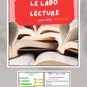 Le Labo Lecture - A1- Hi I am Sophie : se présenter en français